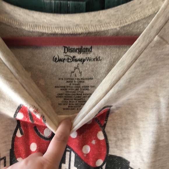 Disney Minnie Long Sleeve Tee - Picture 2 of 3